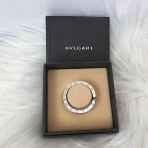 BVLGARI Sterling Silver 925 Pendant/Key Ring Box